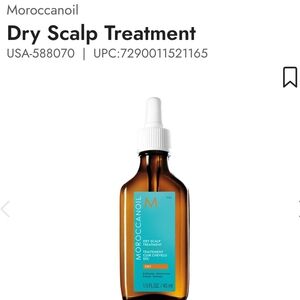 Moroccanoil Dry Scalp Treatment - Amber and White
